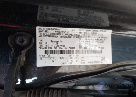 2014 Ford Focus Se from USA, damaged, VIN 1FADP3F21EL219701